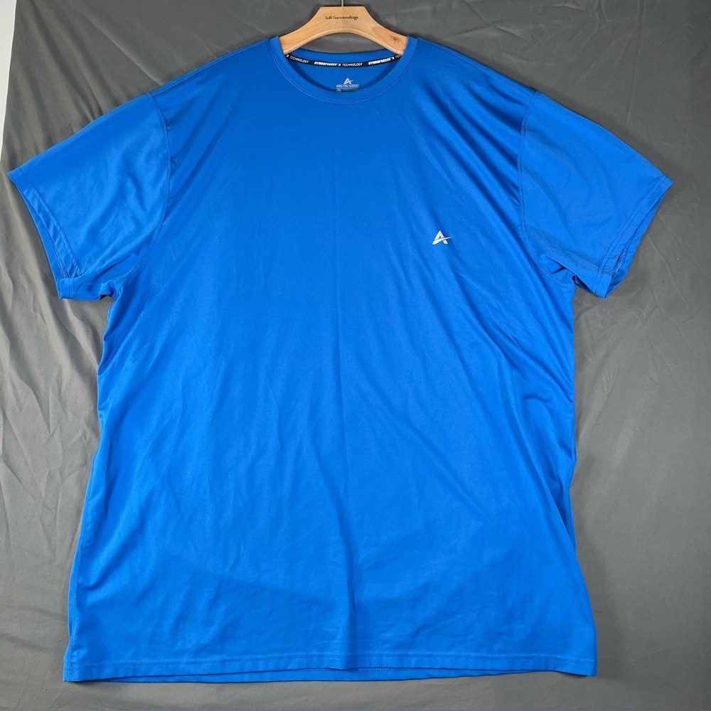 Arctic Cool Hydrofreeze T-Shirt Men’s 3XL Blue Short Sleeve Activewear Stretch